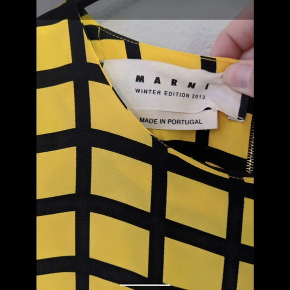 Marni Yellow Dress - Picture 2 of 2